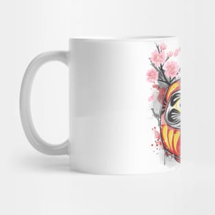 Sakura Daruma Mug